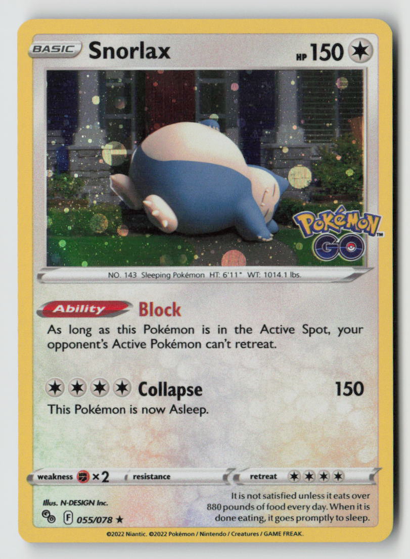 Snorlax - 55/078 (Cosmos Holo)