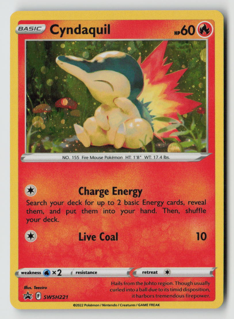 Cyndaquil - SWSH221 (Cosmos Holo)