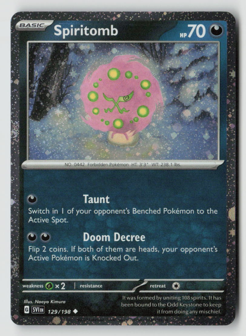 Spiritomb - 129/198 (Cosmos Holo)