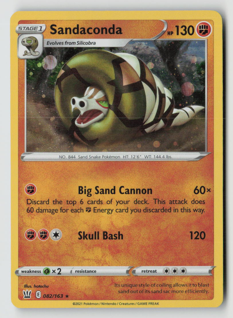 Sandaconda - 082/163 (Cosmos Holo)