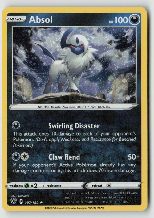 Absol - 097/189 (Cosmos Holo)