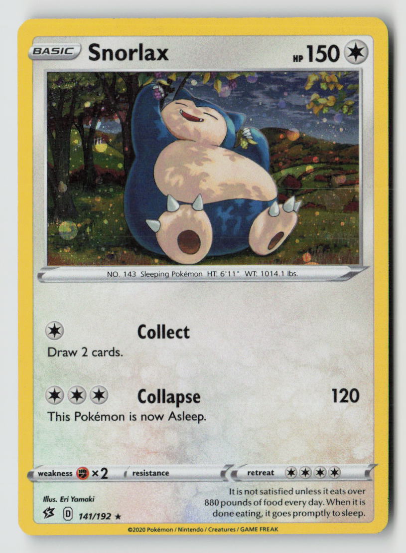Snorlax - 141/192 (Cosmos Holo)
