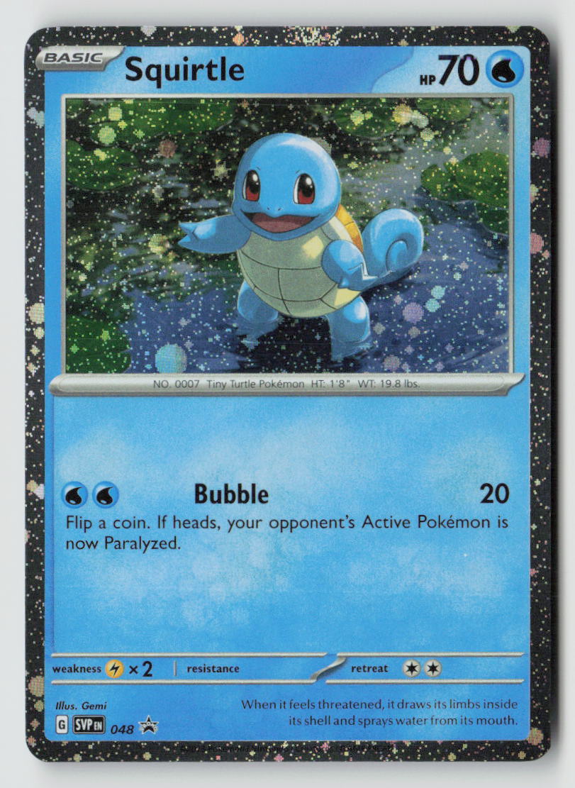 Squirtle - 048 (Cosmos Holo)