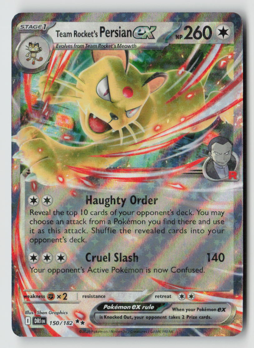 Team Rocket's Persian ex - 150/182