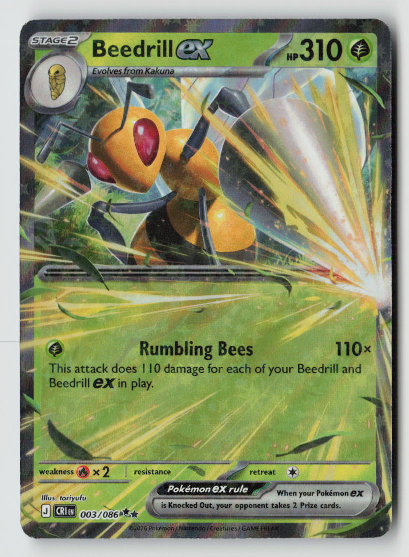 Beedrill ex - 003/086