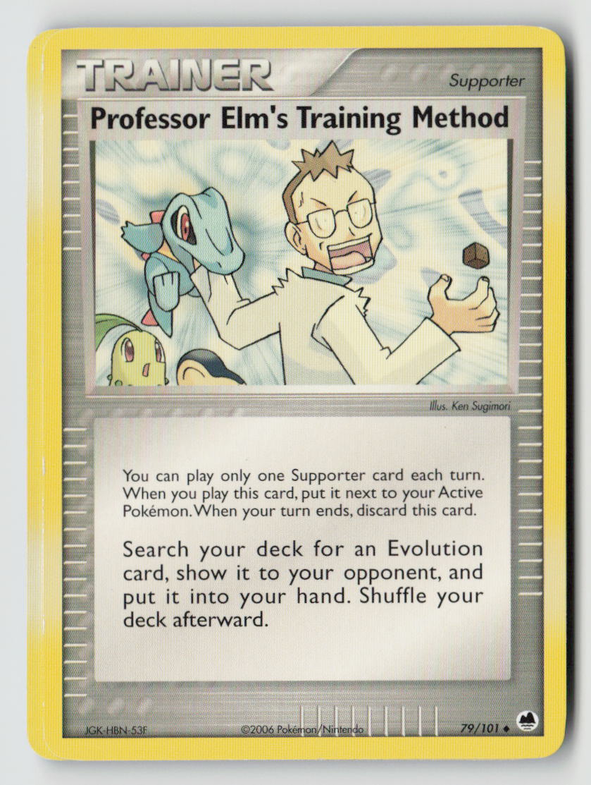 Professor Elm's Training Method