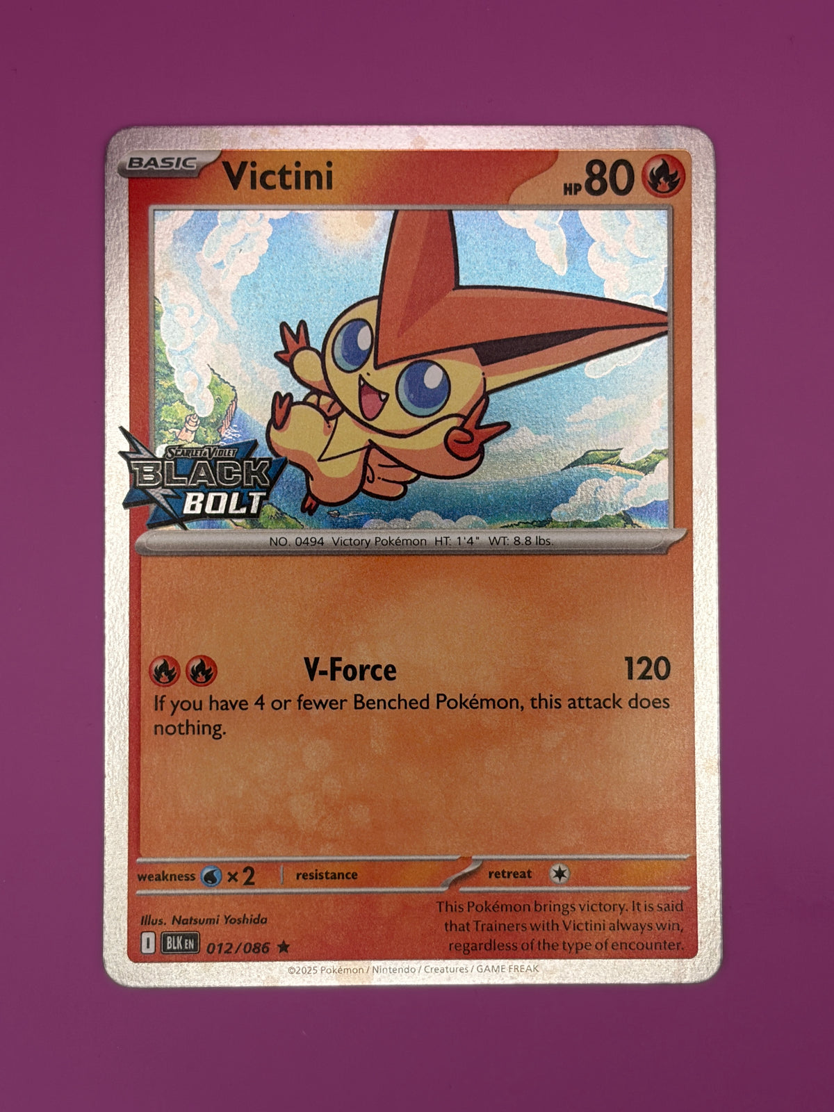 Victini (Black Bolt Stamped)