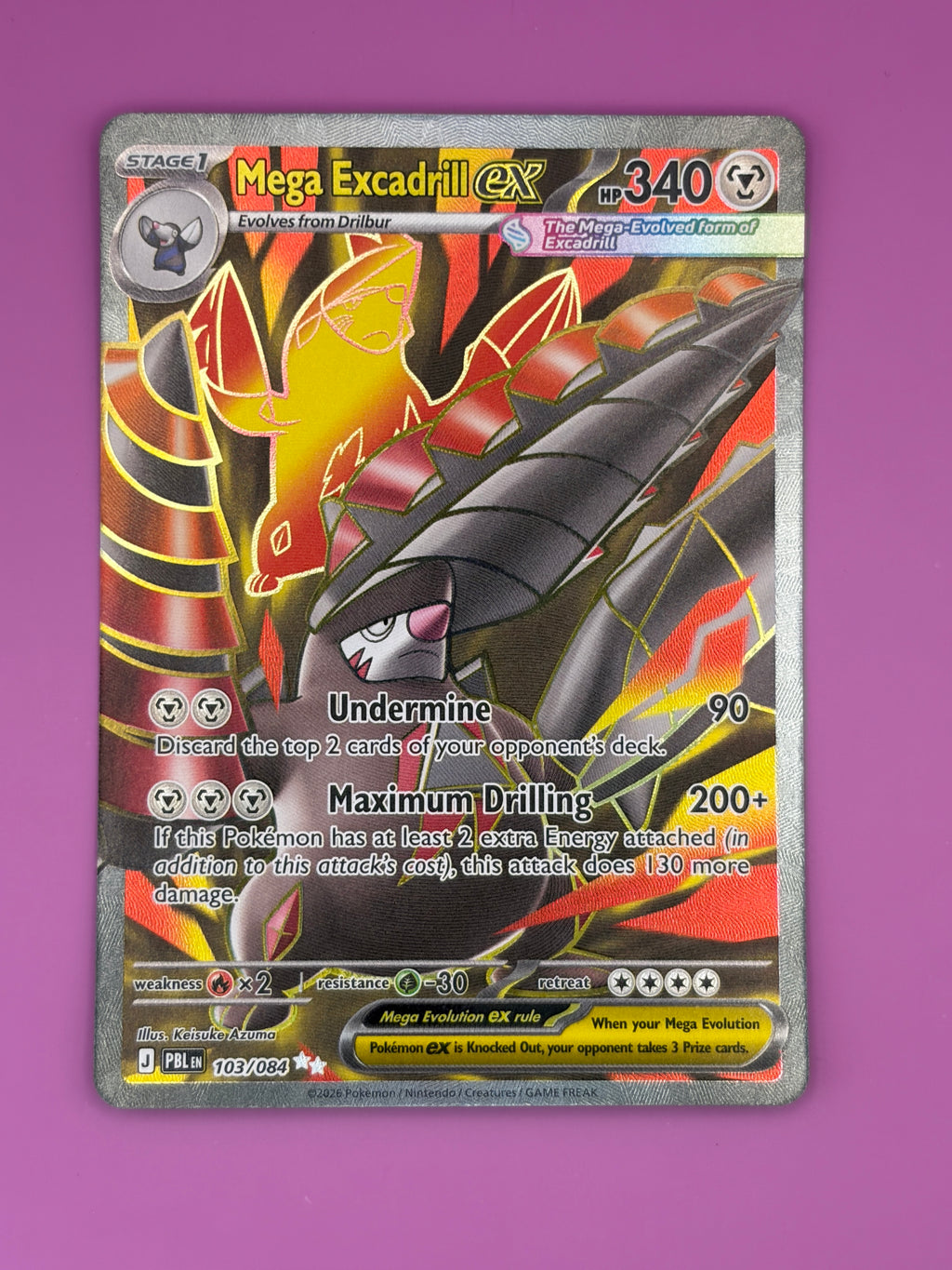 Mega Excadrill ex - 103/084