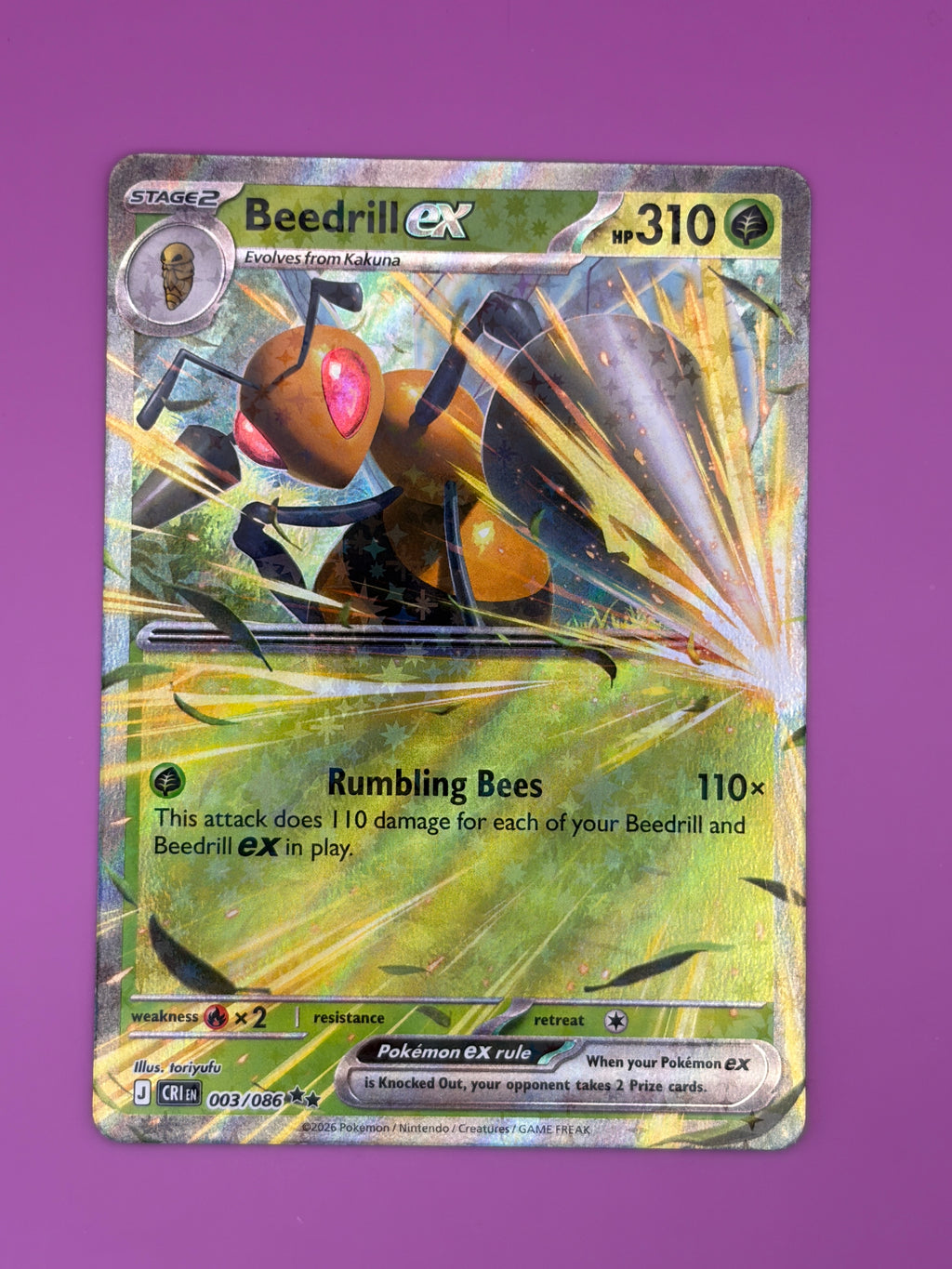 Beedrill ex - 003/086