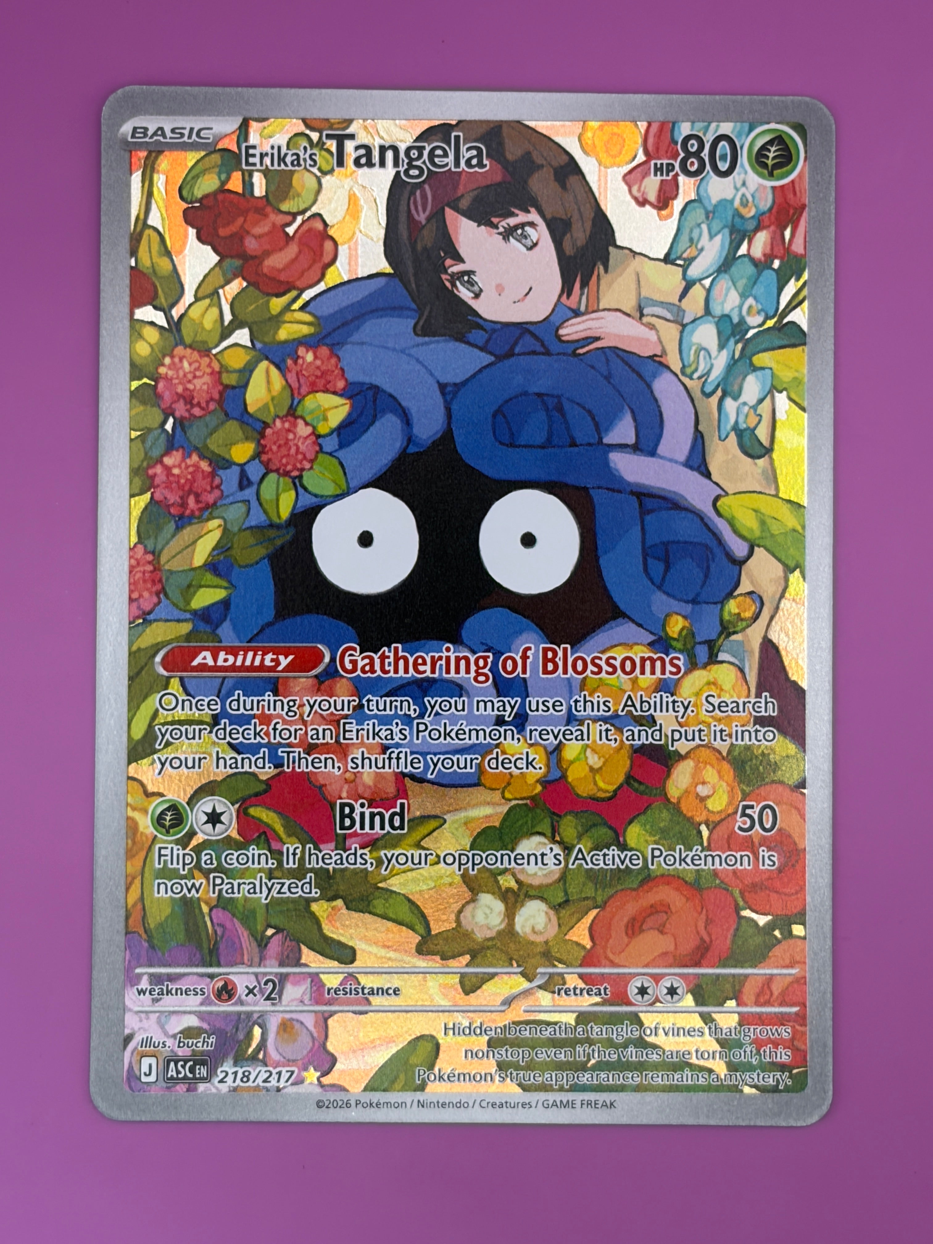Erika's Tangela - 218/217