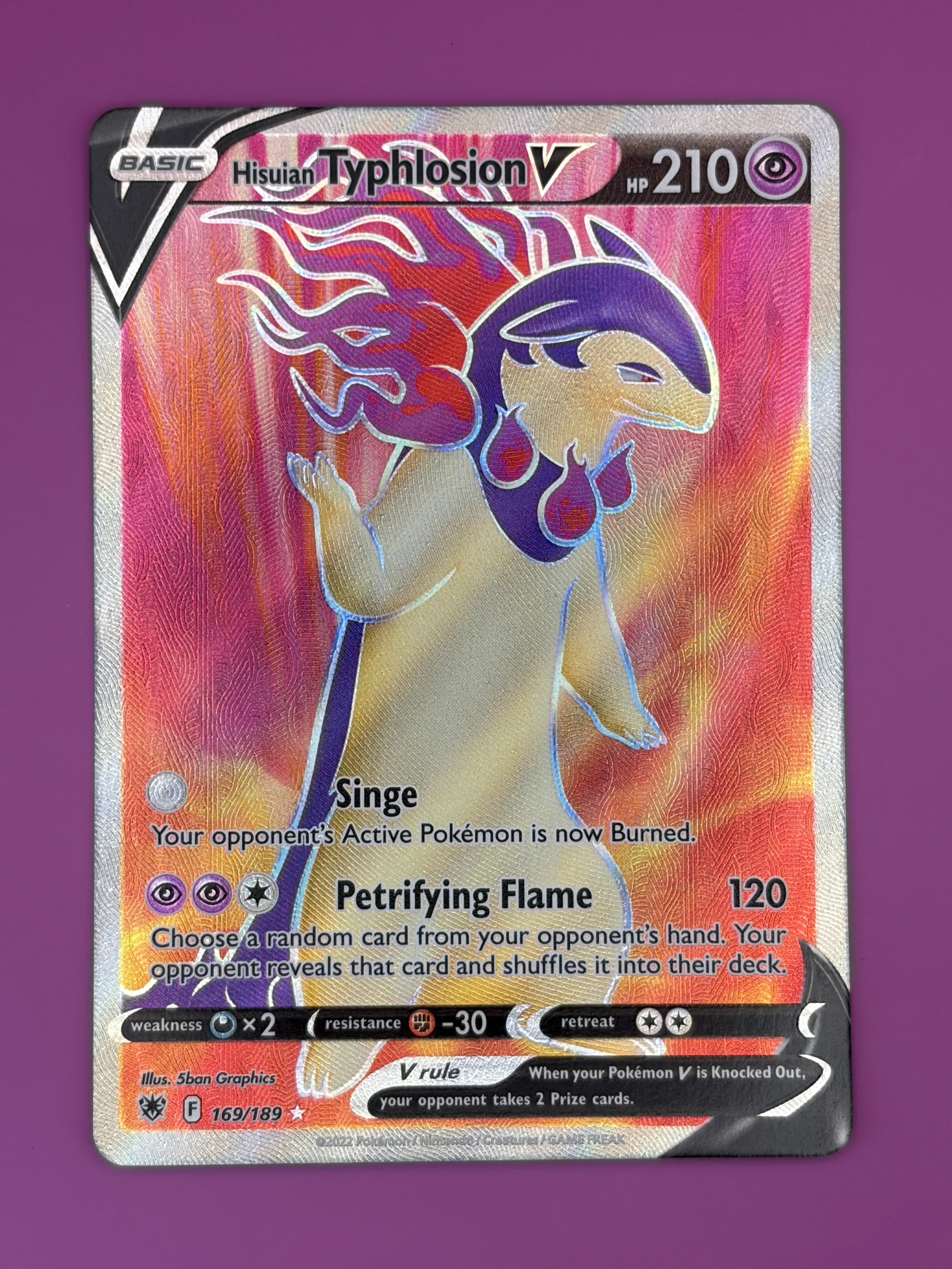 Hisuian Typhlosion V (Full Art)