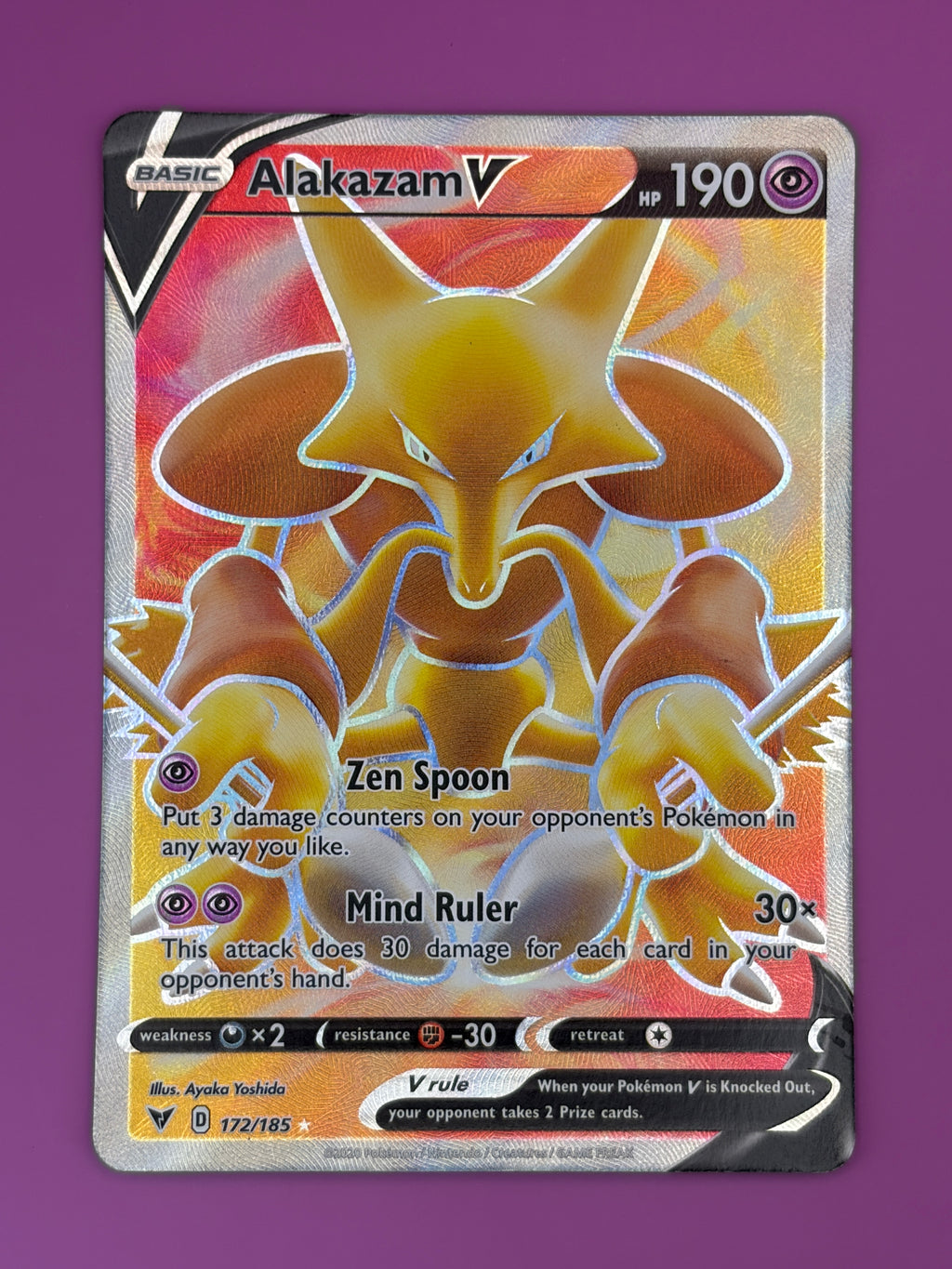 Alakazam V (Full Art)