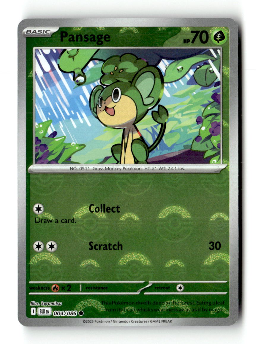 Pansage (Poke Ball Pattern)
