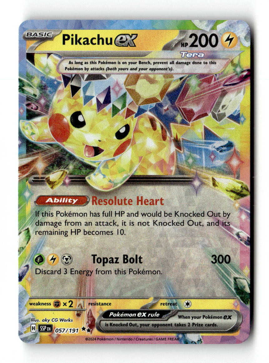 Pikachu ex - 057/191