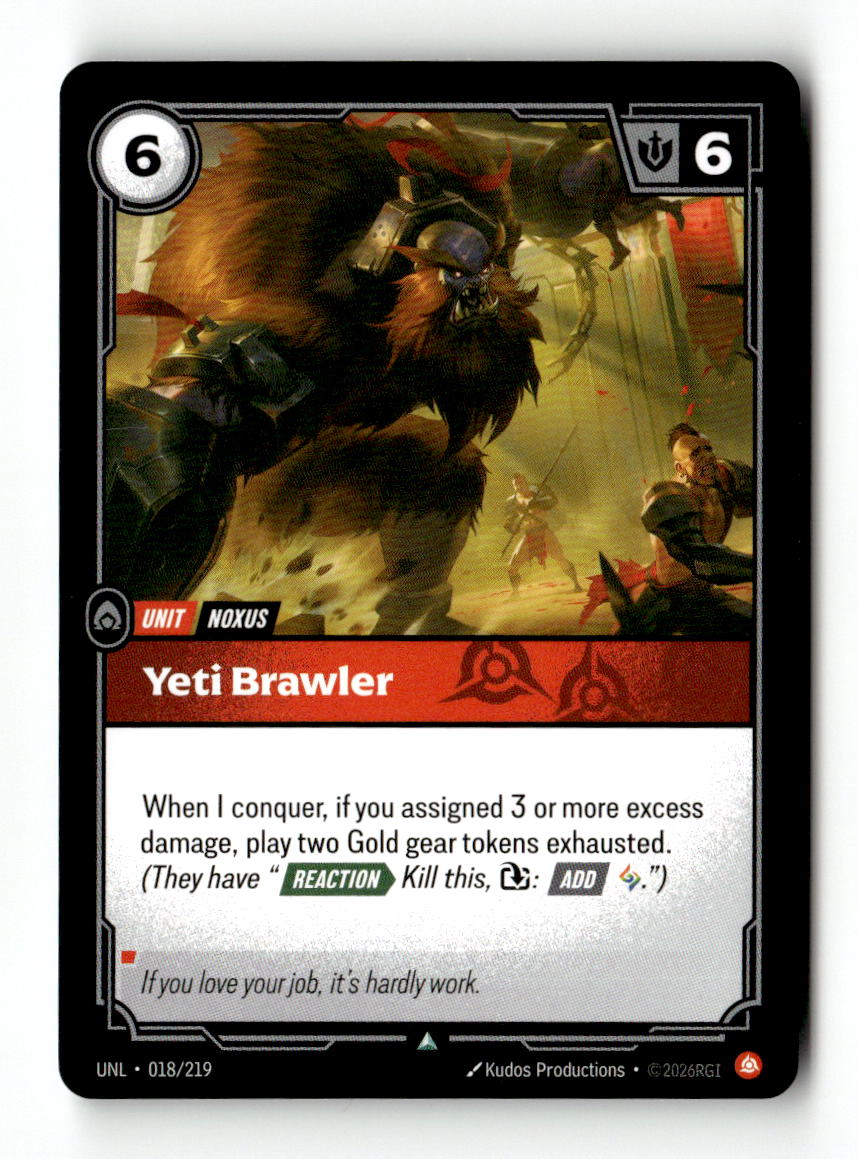 Yeti Brawler