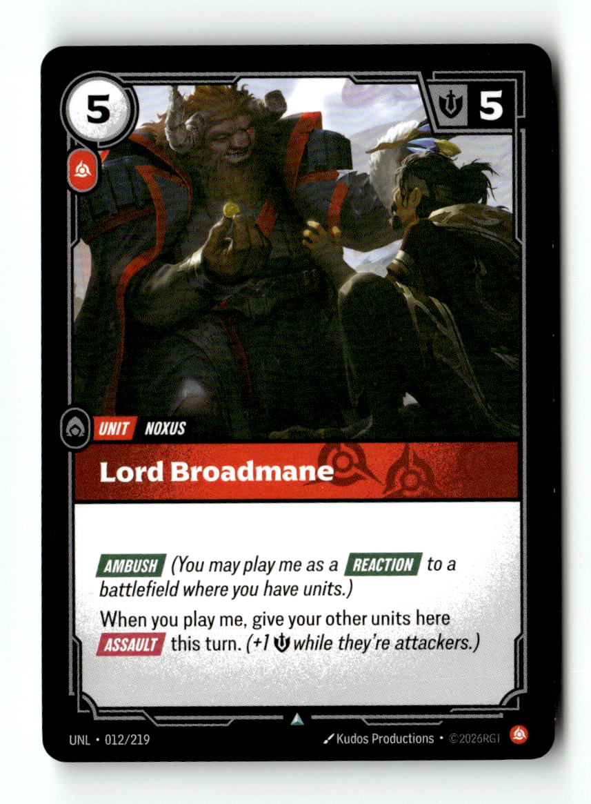 Lord Broadmane