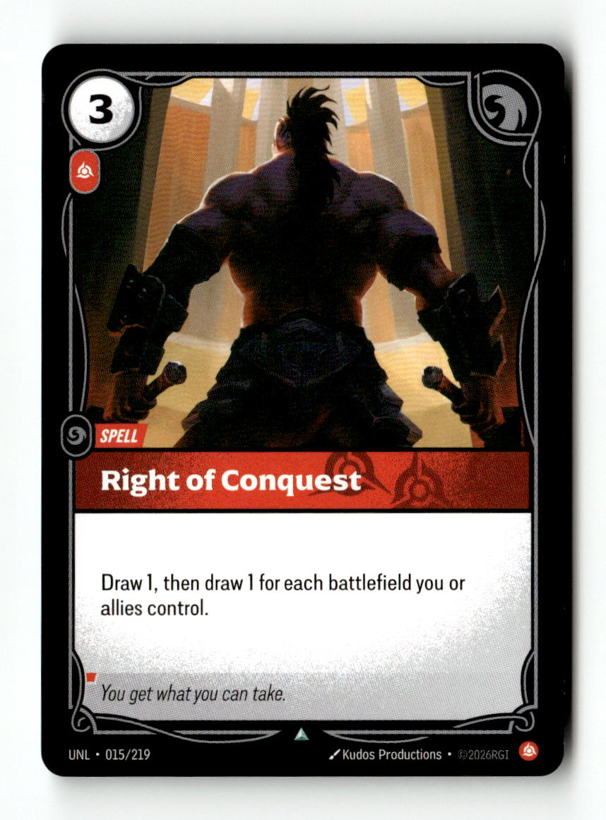 Right of Conquest