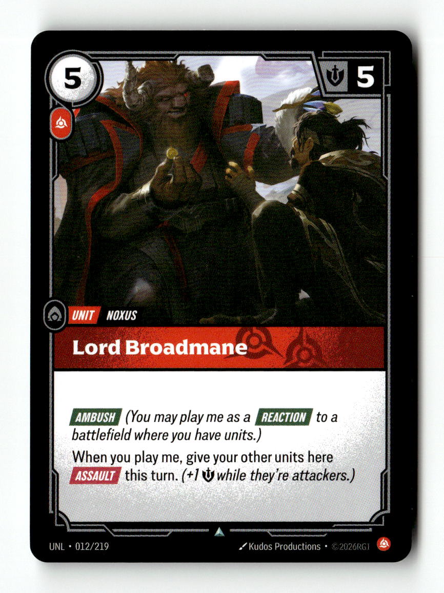 Lord Broadmane