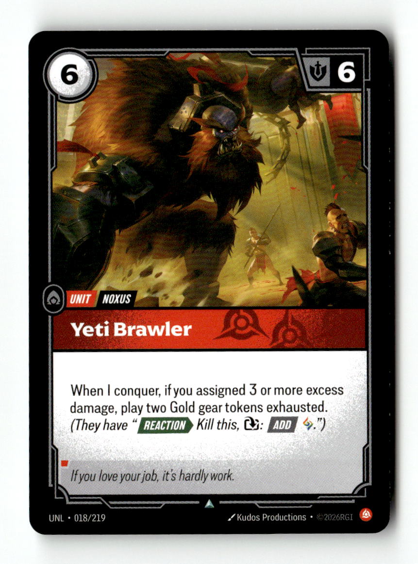 Yeti Brawler