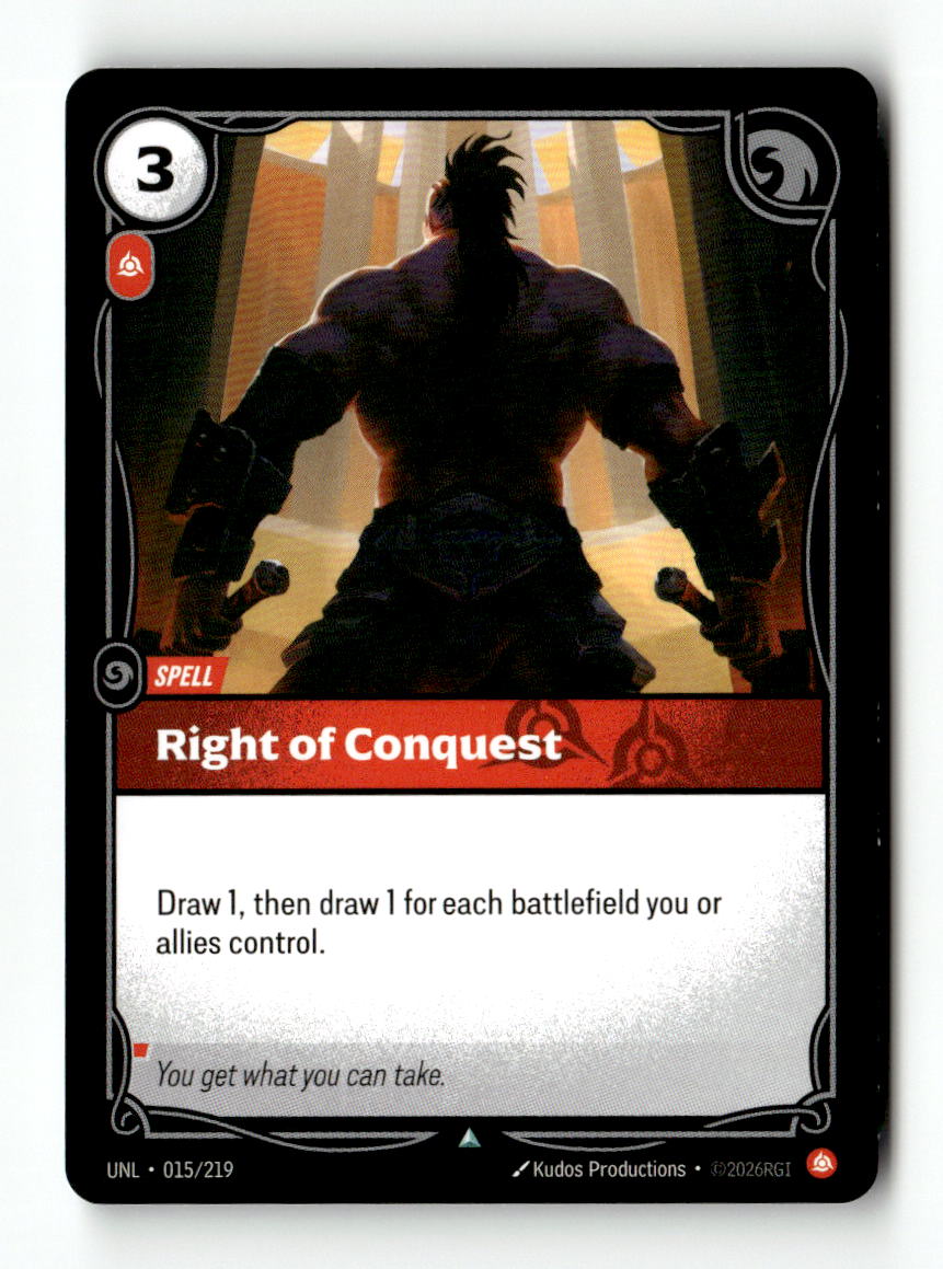 Right of Conquest