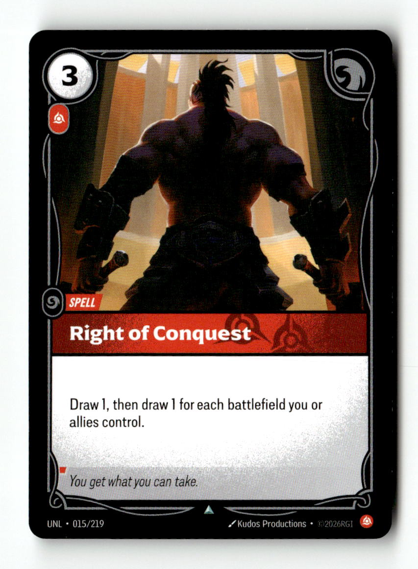 Right of Conquest