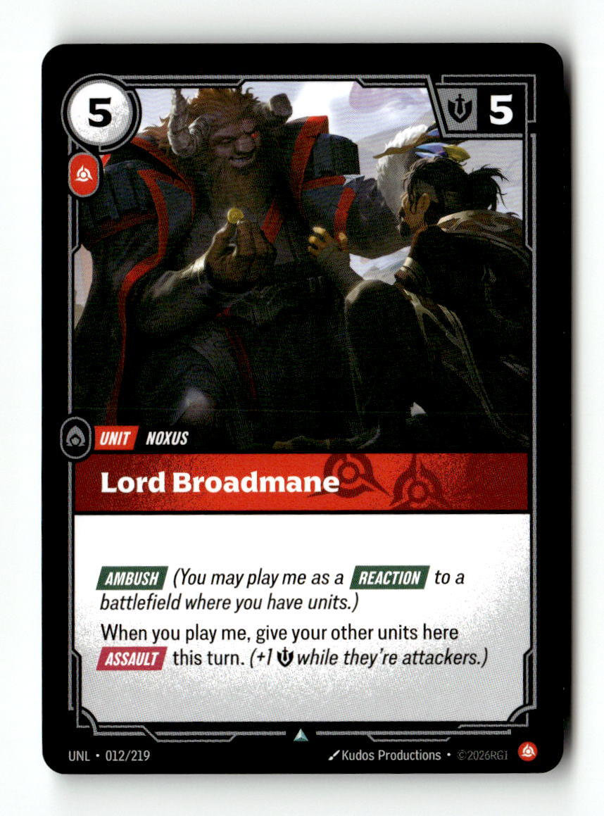 Lord Broadmane
