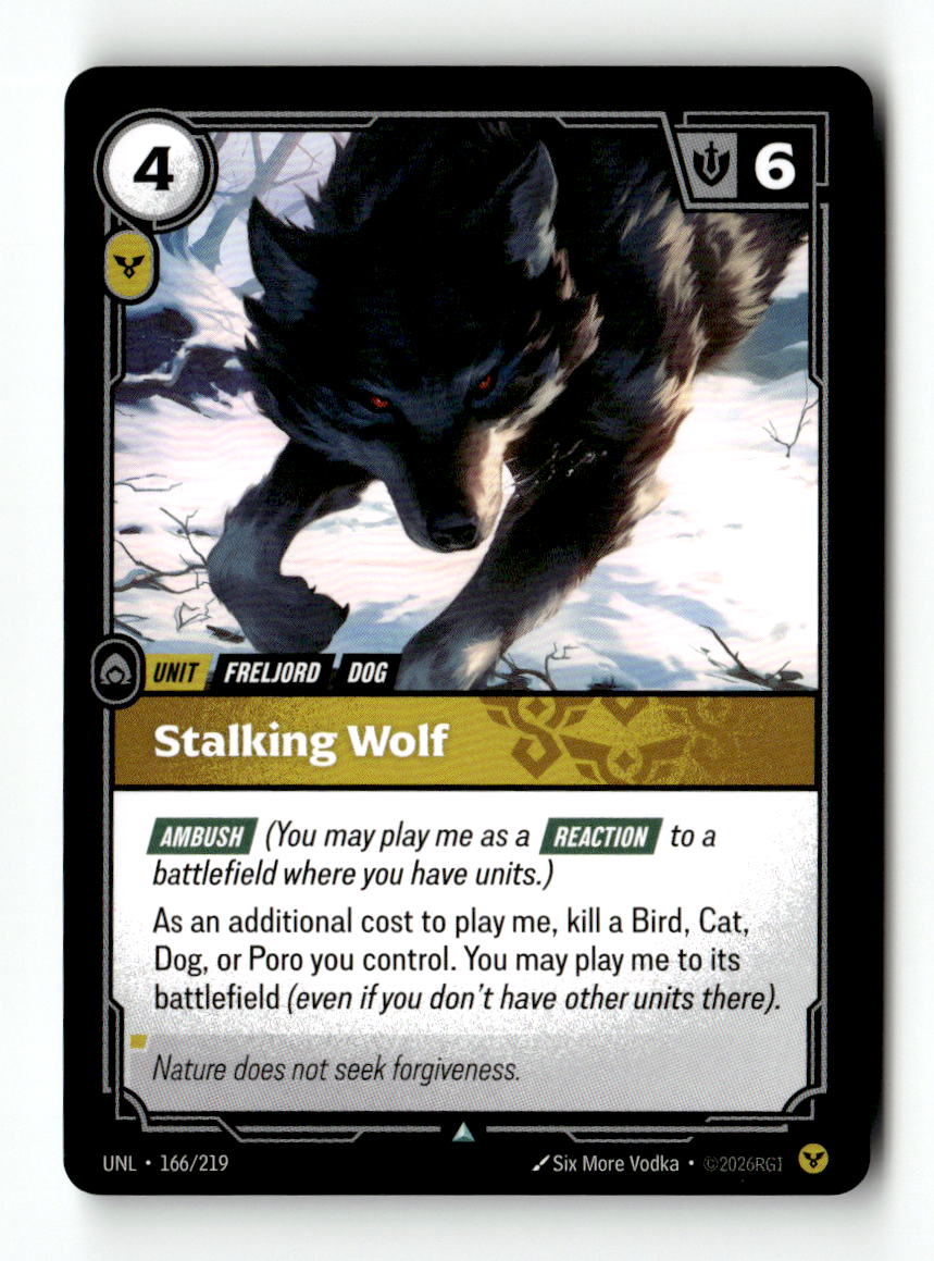 Stalking Wolf