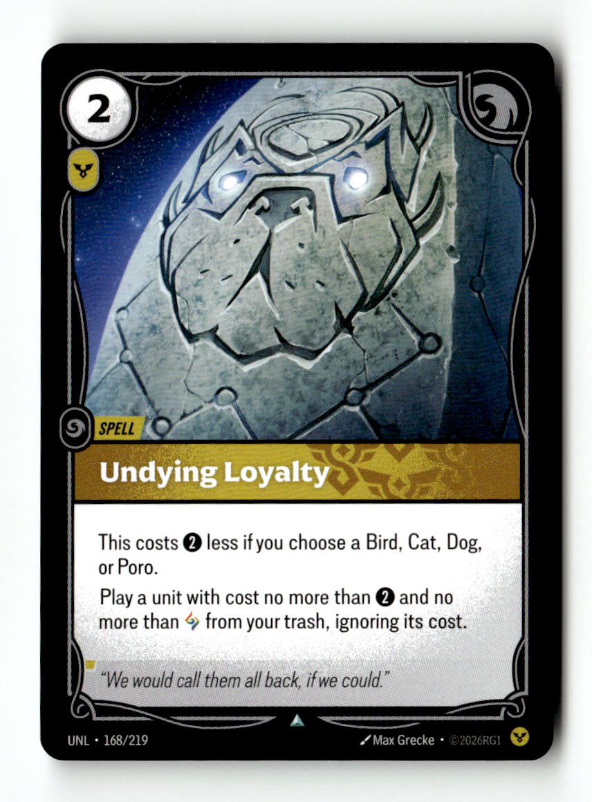 Undying Loyalty