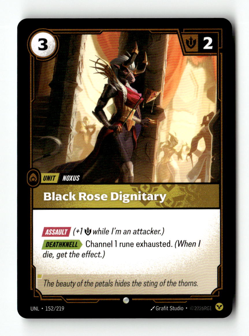 Black Rose Dignitary