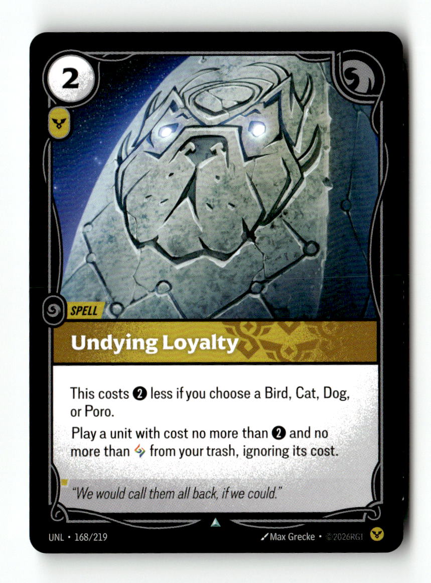 Undying Loyalty