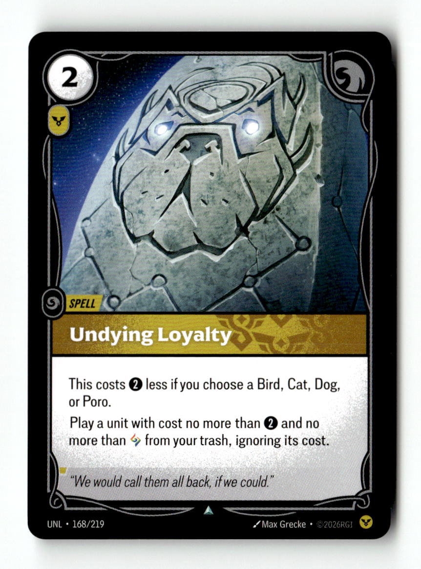Undying Loyalty