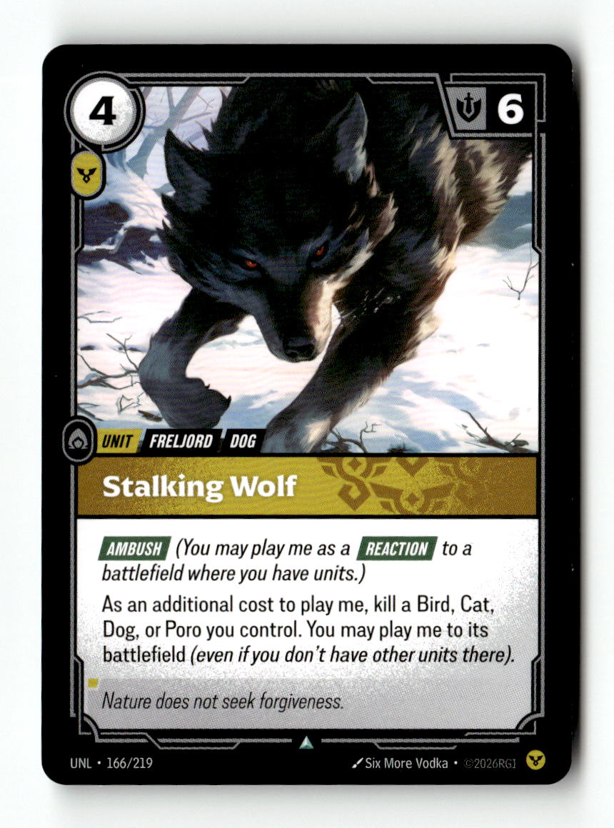 Stalking Wolf