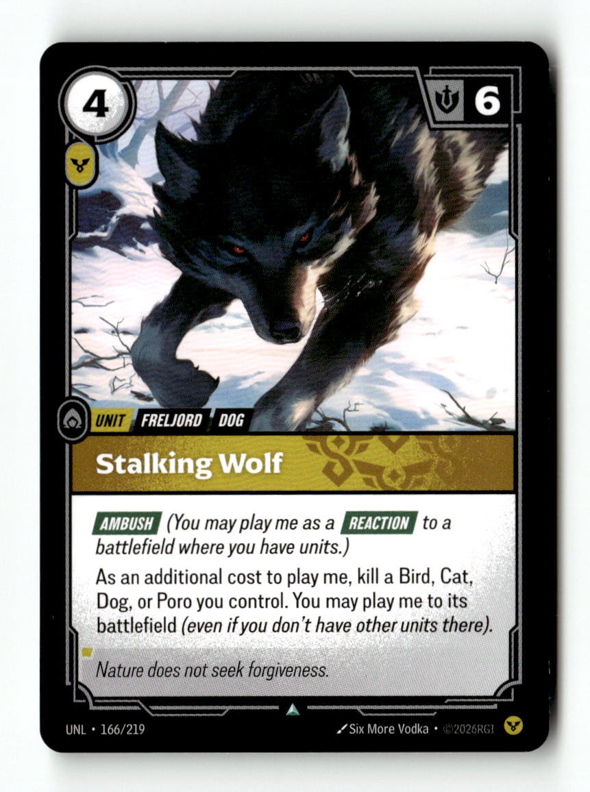 Stalking Wolf