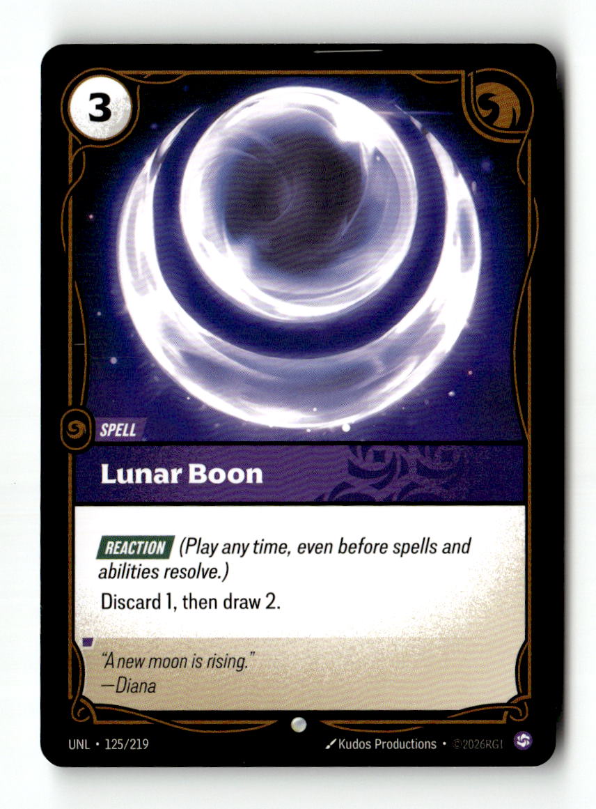 Lunar Boon