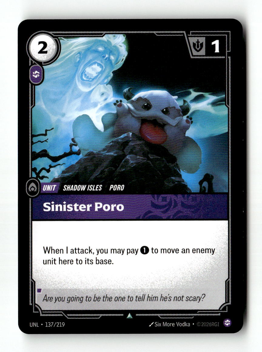 Sinister Poro