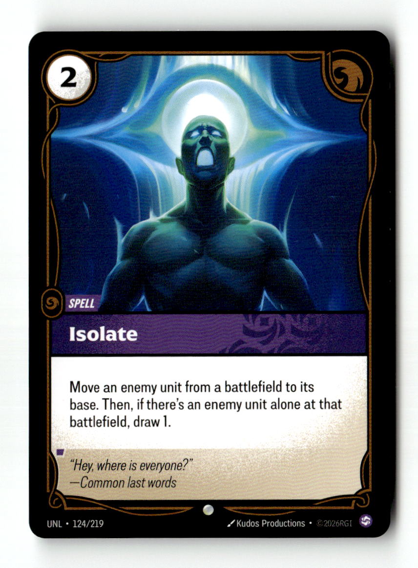 Isolate