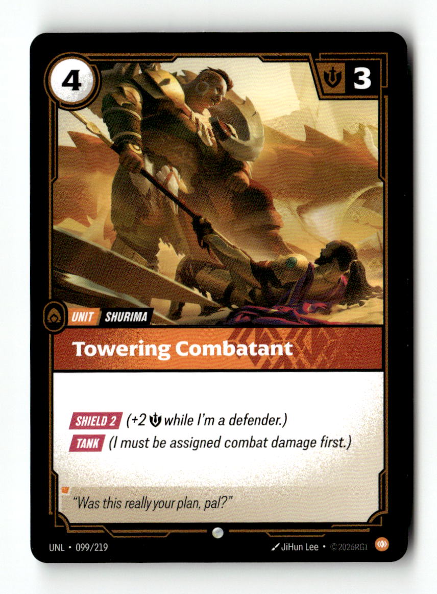 Towering Combatant