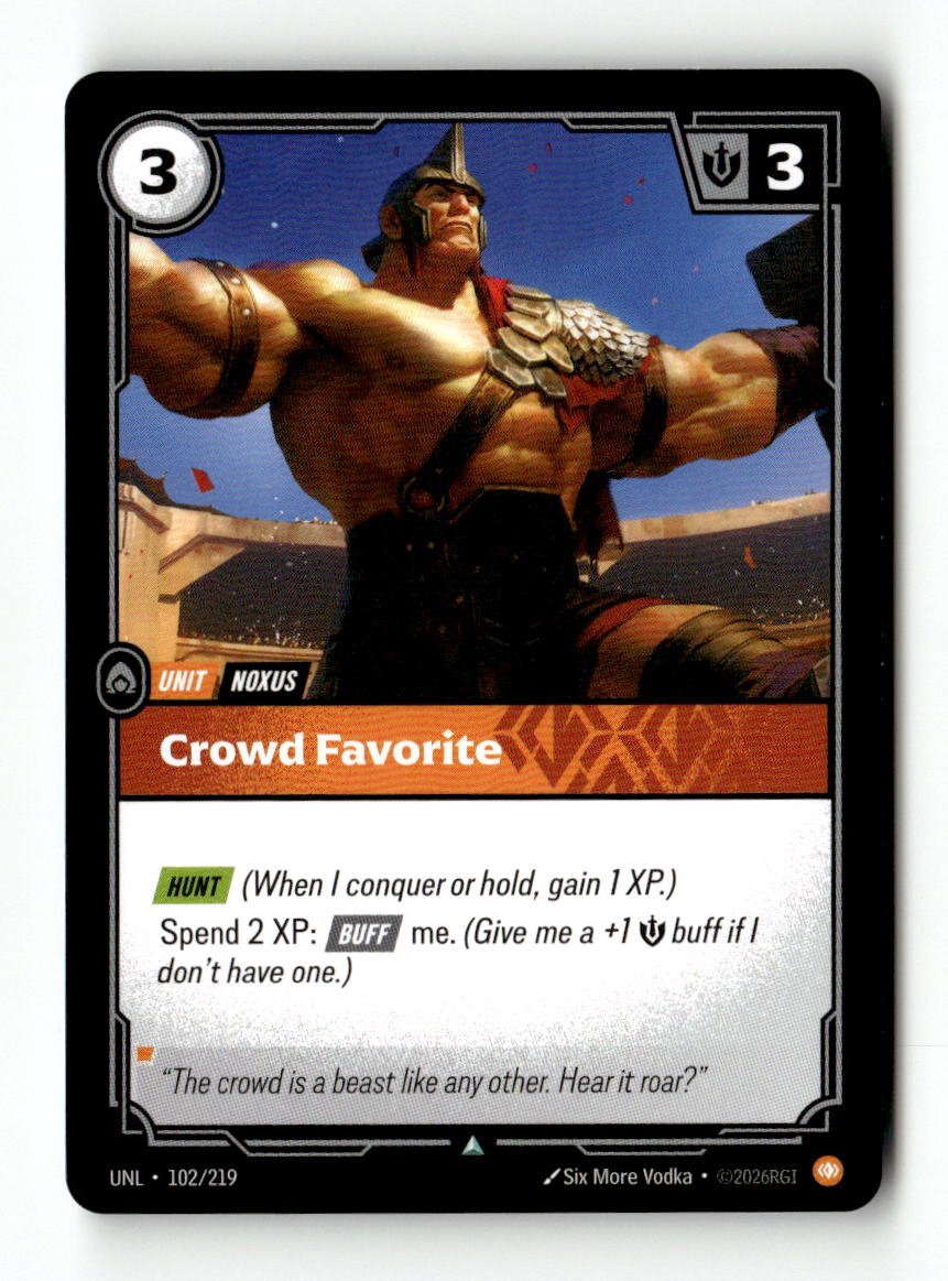 Crowd Favorite