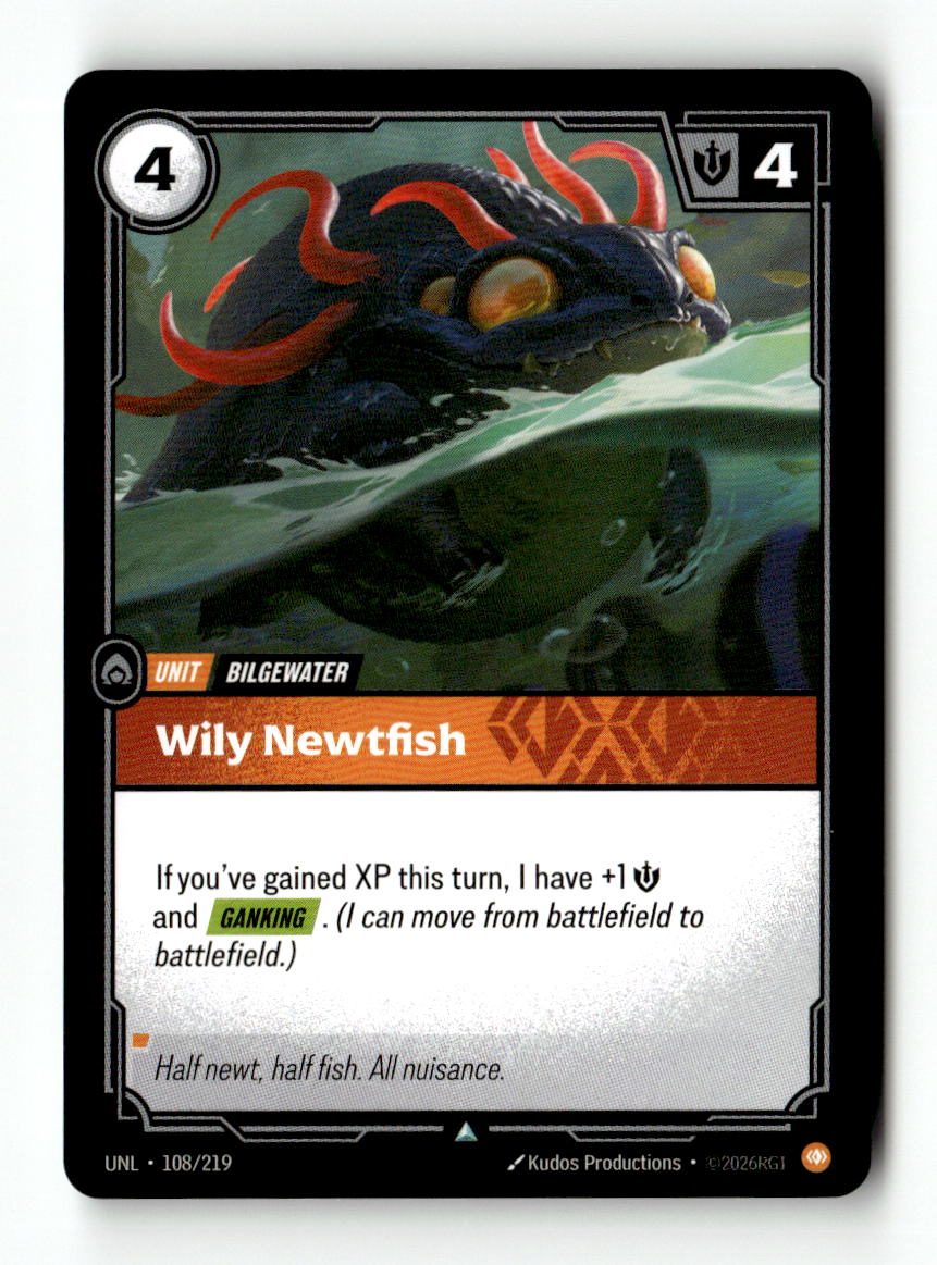 Wily Newtfish