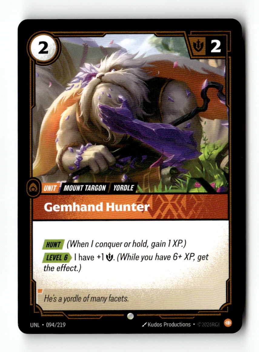 Gemhand Hunter