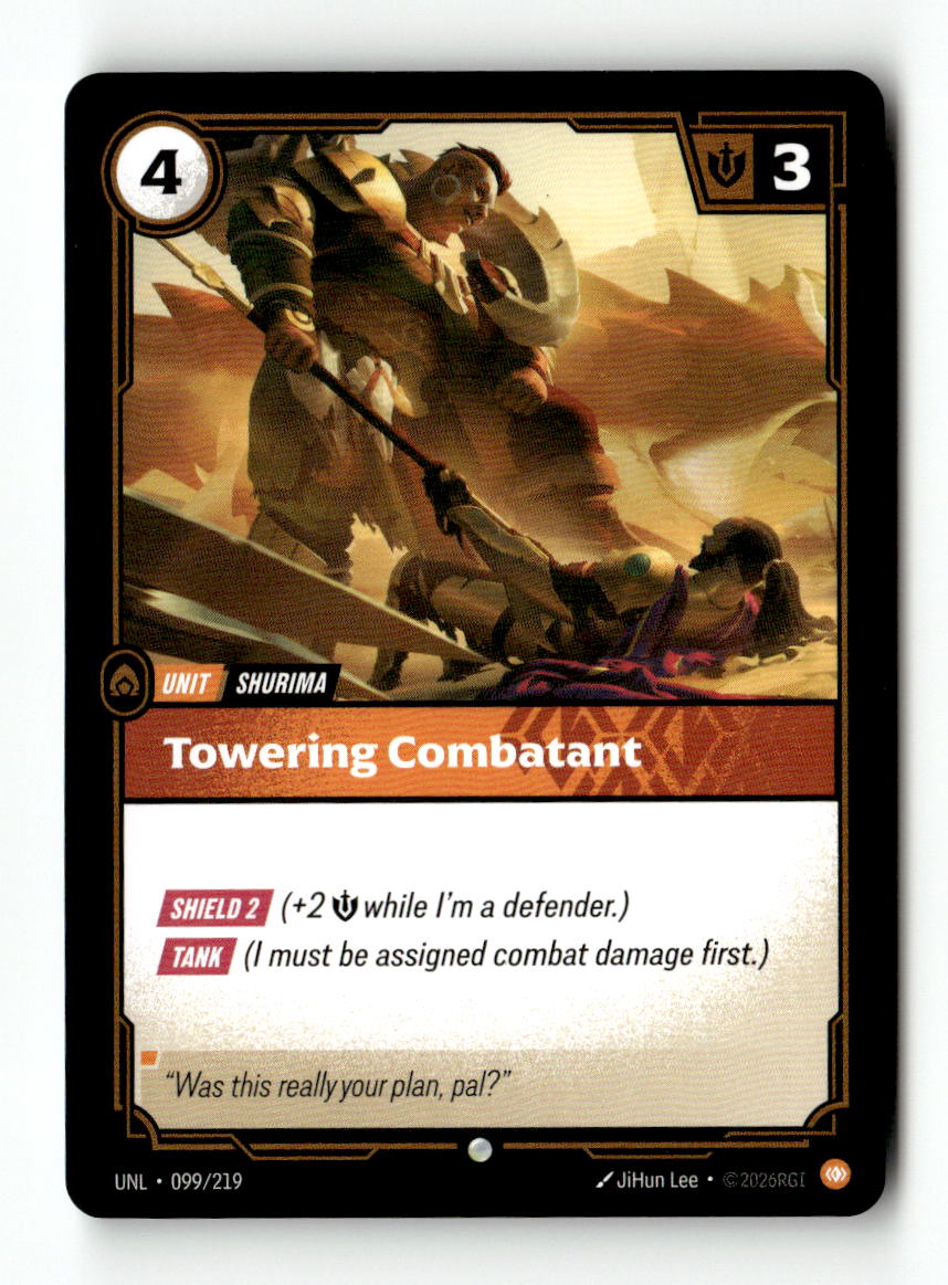 Towering Combatant
