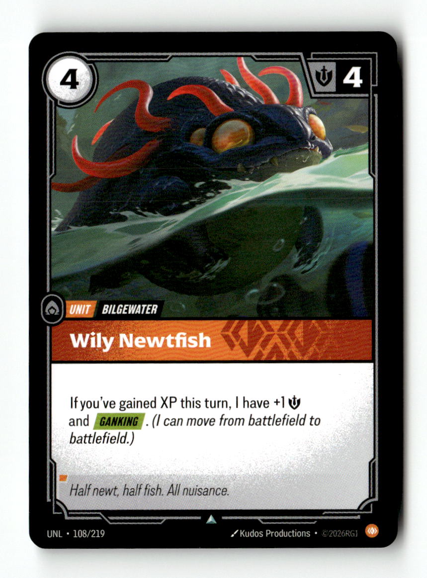 Wily Newtfish