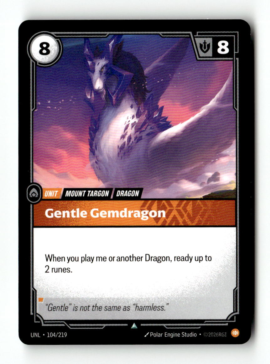 Gentle Gemdragon