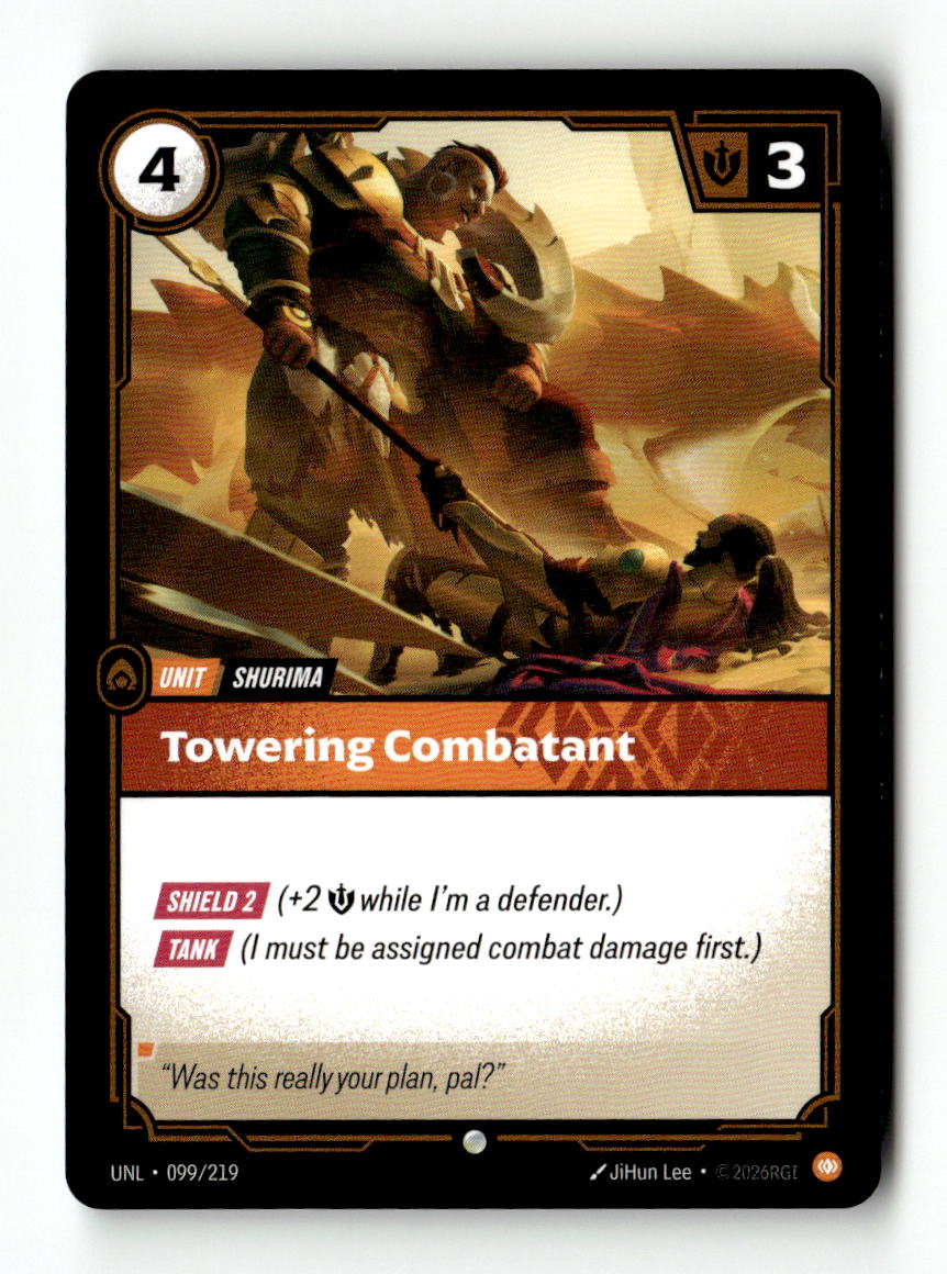 Towering Combatant