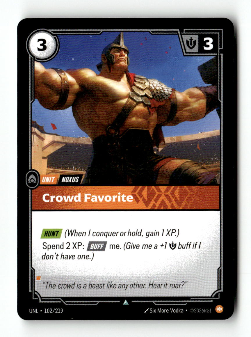 Crowd Favorite