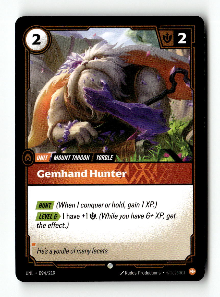 Gemhand Hunter
