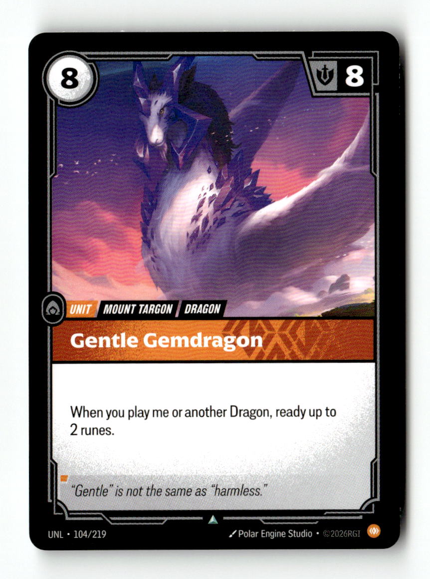 Gentle Gemdragon