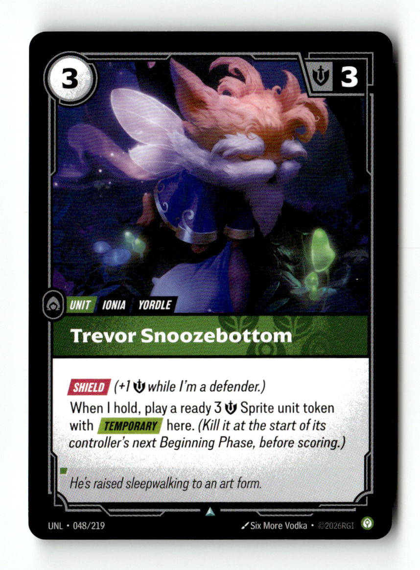 Trevor Snoozebottom