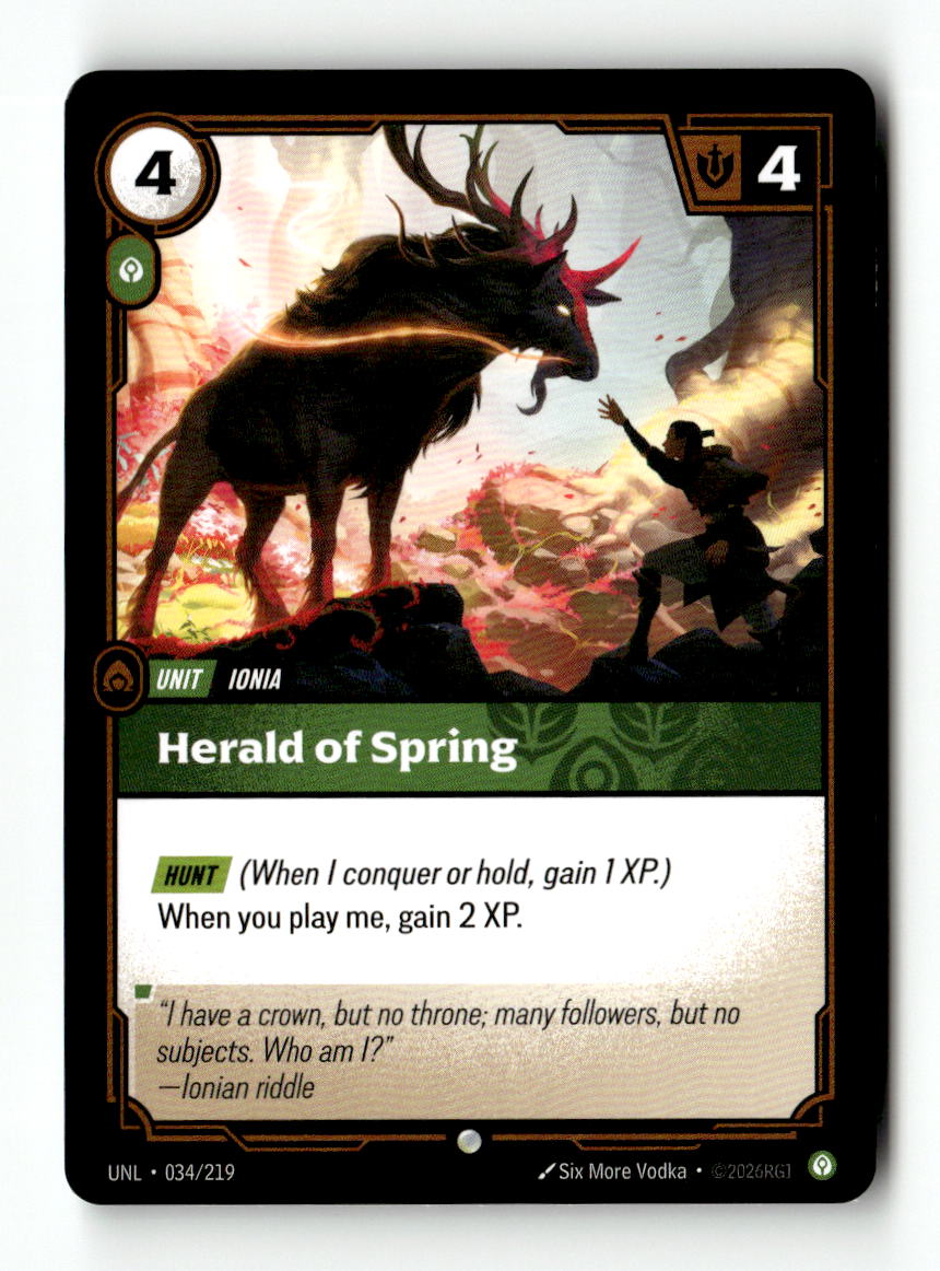 Herald of Spring