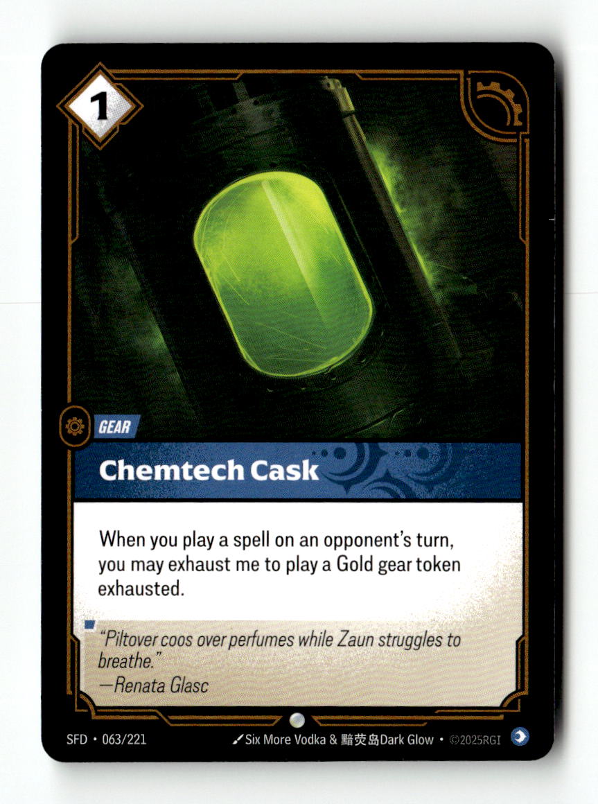 Chemtech Cask